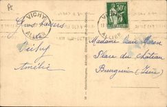 CPA Les Auvergnats chez eux Les chanteurs de reveillers Folklore