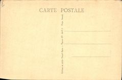 CPA Les Auvergnats chez eux Depart pour la foire ane Mule Folklore