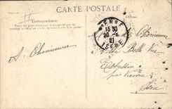 CPA Auvergne Vieux paysan Folklore