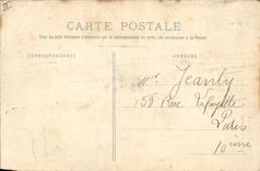 VINTAGE POSTCARD Toul the hearth of the Theater