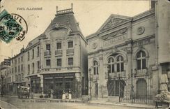 VINTAGE POSTCARD Theater Entered of the street Gambetta Toul