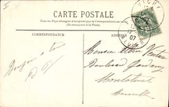 VINTAGE POSTCARD Vichy the hearth of the Theater