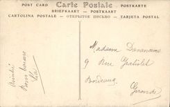 POSTAL Pau de la VENDIMIA la cosecha del perro de la tapicería de las frutas