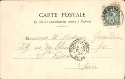 VINTAGE POSTCARD Chamery the Cross Of Nivolet