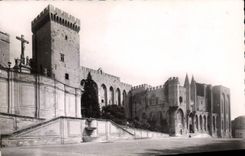 POSTAL MODERNA paladar de Avignon de los papas