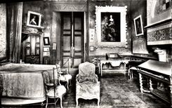 CPM Vitre Chateau Des Rochers Interieur de la chambre de Madame de Sevigne