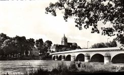 CPM Dole Le Pont Sur Le Doubs Et La Busilique