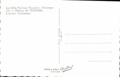 MODERN CARD Beiles French Provinces Castle De Tournoel the staircase Renaissance