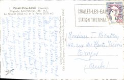 CPM Challes Les Eaux Chapelle Saint Michel Le Nivolet et le penay 