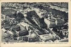 CPM Vichy Le Parc Du Casino Et Les Hotels