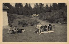 CPA Scout Scoutisme Jamboree Veille d'excursion Lecture de carte 