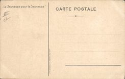 Juventud de exploración del Jamboree del explorador de la POSTAL de la VENDIMIA para el jeunee