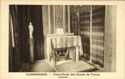 CPA Scout Scoutisme Jamboree Chamarande Camp ecole des scouts de France L'oratoire
