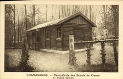 CPA Scout Scoutisme Jamboree Chamarande Camp ecole des Scouts de France La cuisine centrale