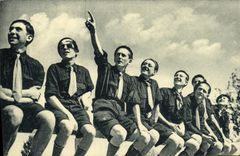 CPA Scout Scoutisme Jamboree Compagnons de France Vive la vie et vive la joie 