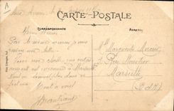 POSTAL de la VENDIMIA la guerra en el sector del norte de Carency en el foso piojos de un orighinale de la caza