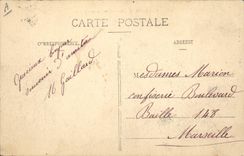 VINTAGE POSTCARD Saint-Etienne Institution of the dumb deaf persons