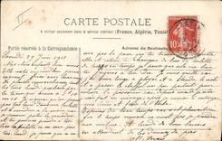 CPA L'aveugle 