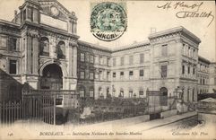 CPA Bordeaux Institution nationale des Sourdes Muettes 