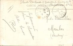 VINTAGE POSTCARD Our good peasants Pharmacist