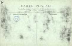 VINTAGE POSTCARD Nimes Carries of Auguste Thermes Central pharmacy