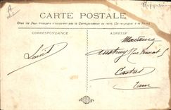 Equitación Hippisme Marsella del caballo de la POSTAL de la VENDIMIA el hipódromo y las plataformas