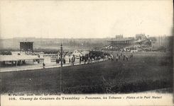 CPA Cheval Equitation Hippisme Champ de courses du Tremblay Panorama les Tribunes