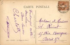 CPA Cheval Equitation Hippisme Vichy Le champ de courses