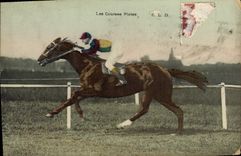 CPA Cheval Equitation Hippisme Les courses pistes 