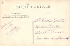 Razas de obstáculo de la equitación de Hippisme del caballo de la POSTAL de la VENDIMIA