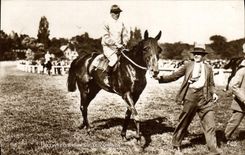 CPA Cheval Equitation Hippisme Hotweed monte par Guy Garnier 