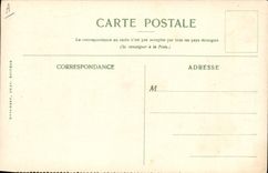 VINTAGE POSTCARD Bateau Steamer Maritime Transport Setting with the water of a boat Charges Pondichery India