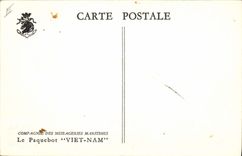 CPA Bateau Paquebot Viet-Nam