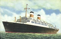 CPA Bateau Paquebot Independence