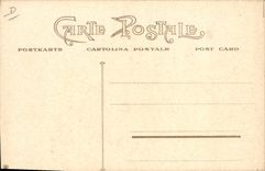 VINTAGE POSTCARD Naked erotic Woman Photographer