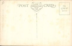 VINTAGE POSTCARD Fantasy Illustrator Man Out of carafe