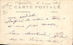 CPA Militaria Artillerie lourde allemande Le mortier de 420
