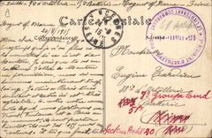 CPA Militaria Mortier Schneider de 11