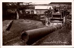 CPA Militaria Chuignes La Bertha abandonnee par les Allemands 