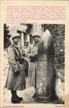 VINTAGE POSTCARD Militaria German Shell of 420