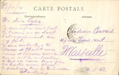 VINTAGE POSTCARD Militaria the new long gun of 150mm creates by Creusot