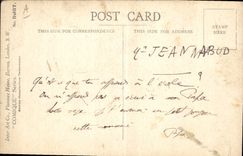 VINTAGE POSTCARD Fantaisie Illustrator Donald Mc Gill Fishes sinning