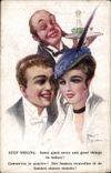 VINTAGE POSTCARD Fantasy Illustrator Woman Fred Spurgin