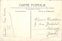 POSTAL Caivaire bretón pesado de la VENDIMIA