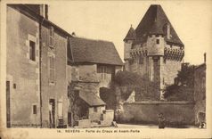 La POSTAL Nevers de la VENDIMIA lleva de Croux y antes de Porte