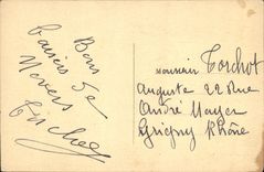 La POSTAL Nevers de la VENDIMIA lleva de Croux y antes de Porte