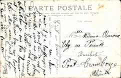 VINTAGE POSTCARD Paris Arc de Triomphe of Tileries