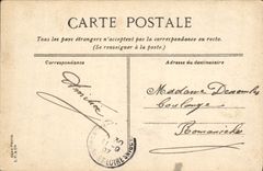 VINTAGE POSTCARD Lyon Fourvieres seen of the turns St Martin