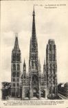 VINTAGE POSTCARD the Cathedral of Rouen Overall picture
