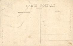 VINTAGE POSTCARD Holy Etienne Monument of the Militaria Combatants